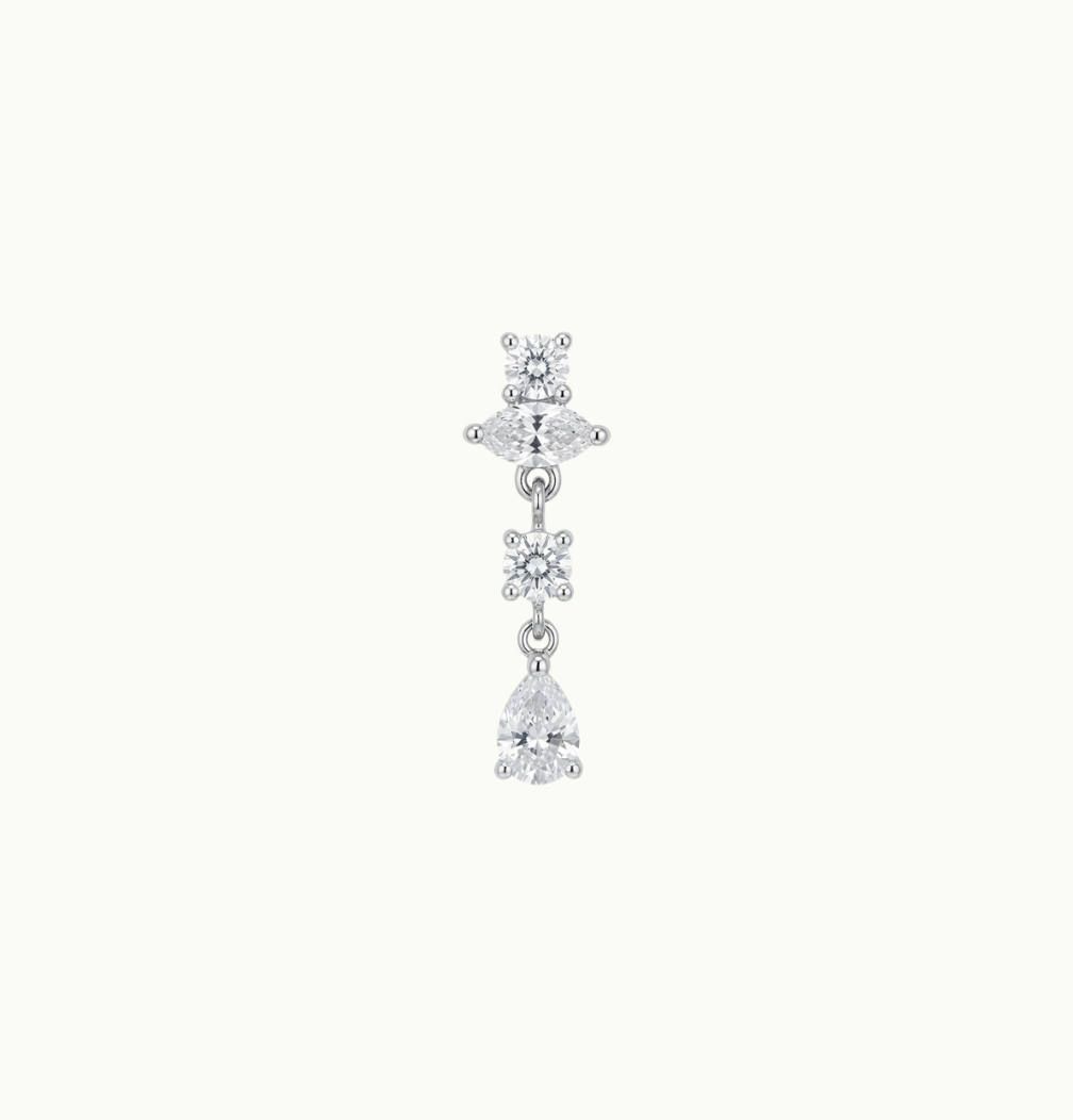 Boucle d'oreille en Argent ELECTRA
