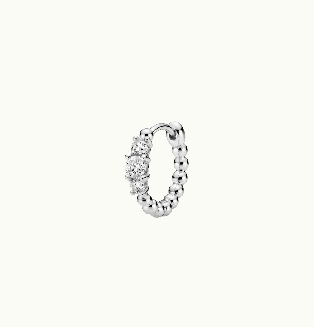 Boucle d'oreille JULIA argent 925