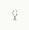 Boucle d'oreille AREA argent 925