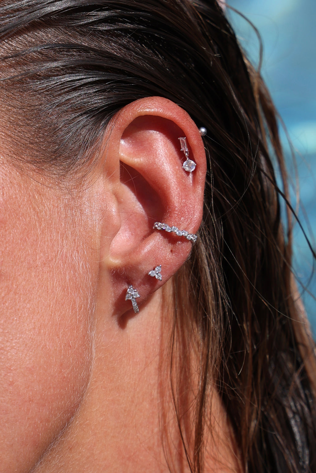 Piercing ATHENA en argent 925
