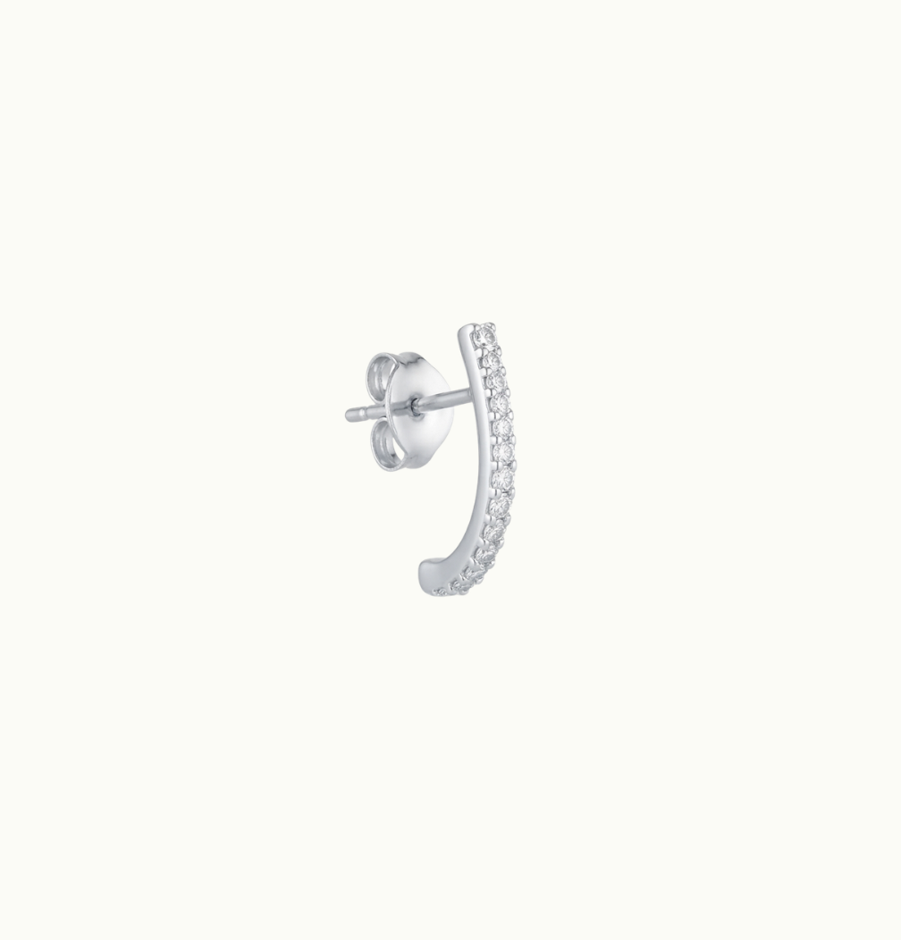 Boucle d'oreille ZEIA argent 925