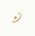 Boucle d'oreille TAHIA plaqué or 18 carats