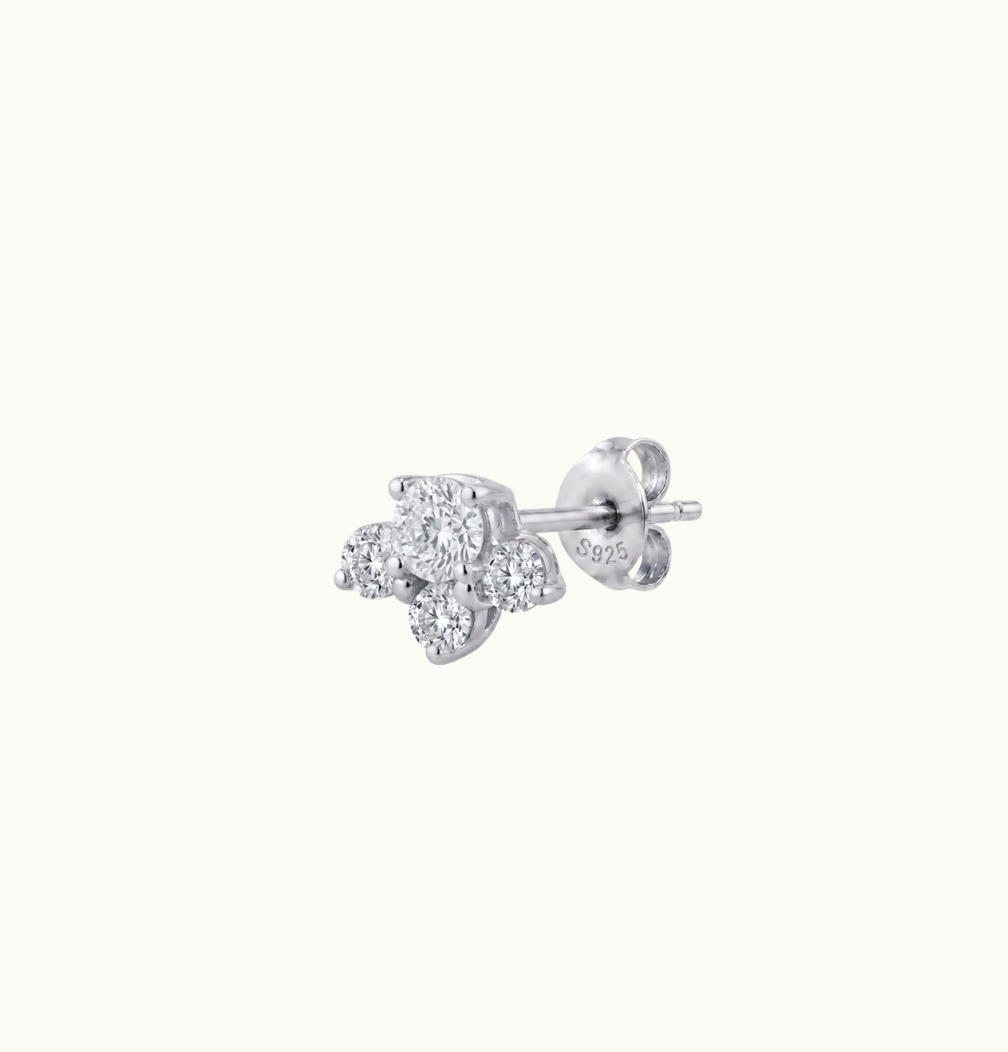 Boucle d'oreille en Argent PIERRO