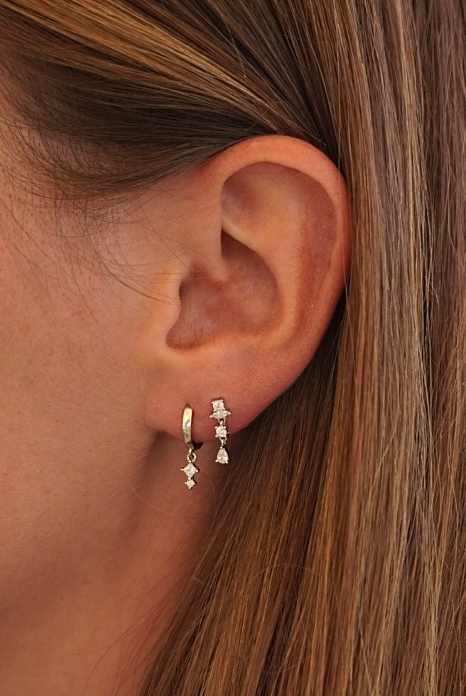 Boucle d'oreille en Argent ELECTRA