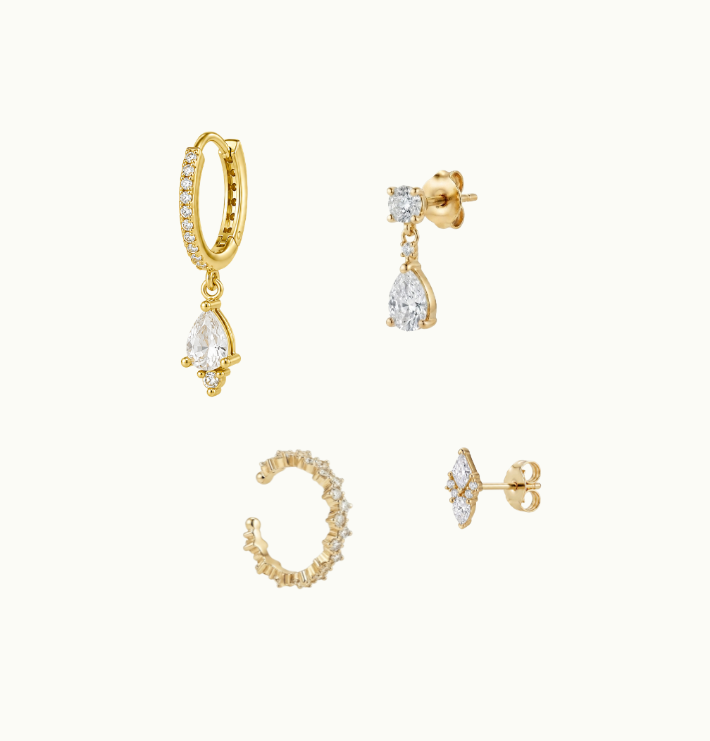 Composition plaqué Or 18 carats HERMA