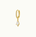 Boucle d'oreille plaqué Or 18k MAURICIA